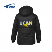 UCAN 銳克 長款加厚棉衣 W06128