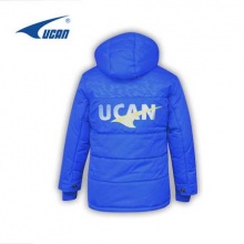 UCAN 銳克 長款加厚棉衣 W06128